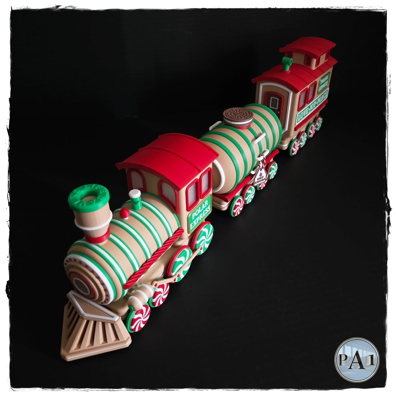 Gingerbread Train Light Up
