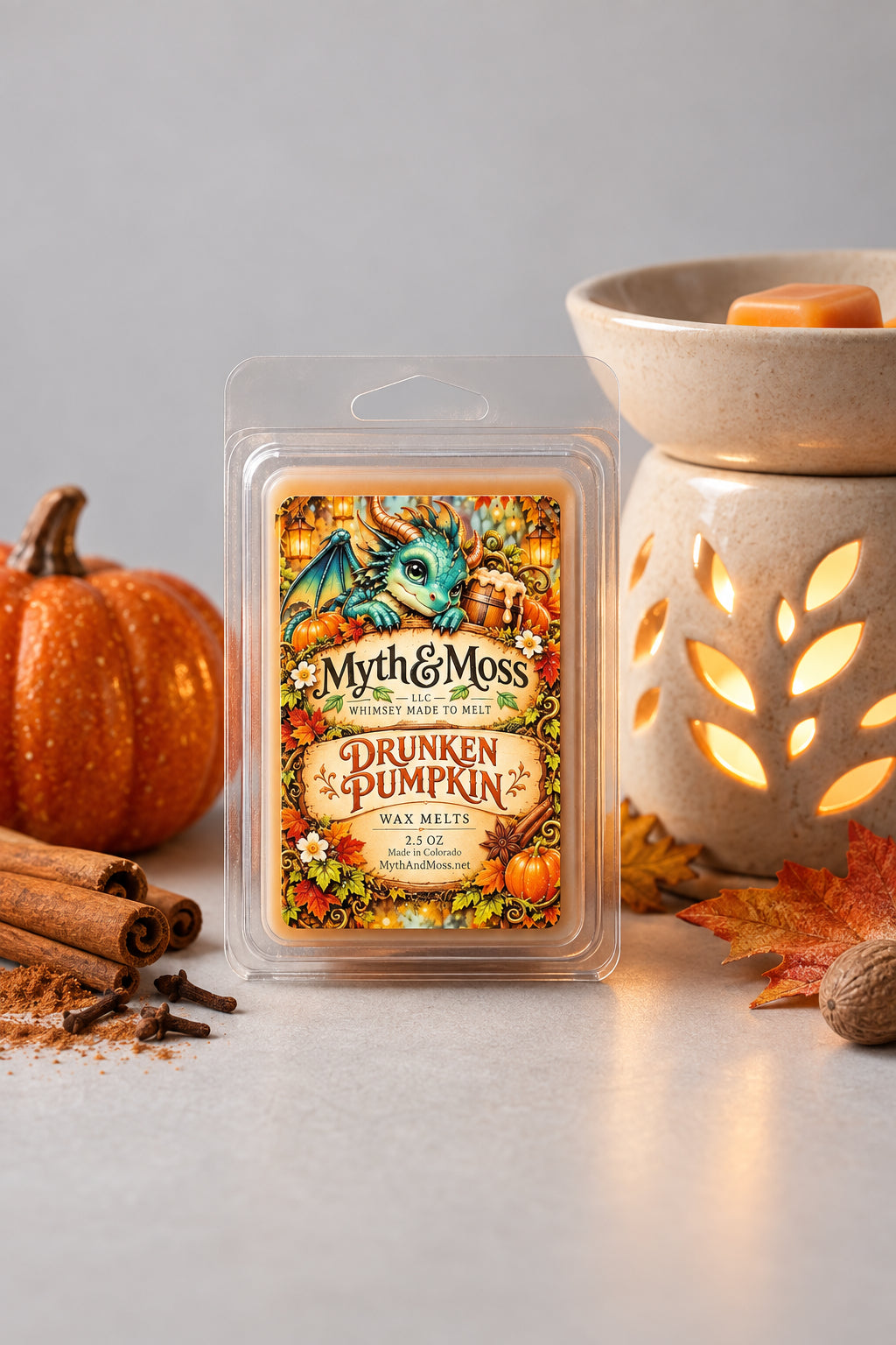 Drunken Pumpkin Wax Melts