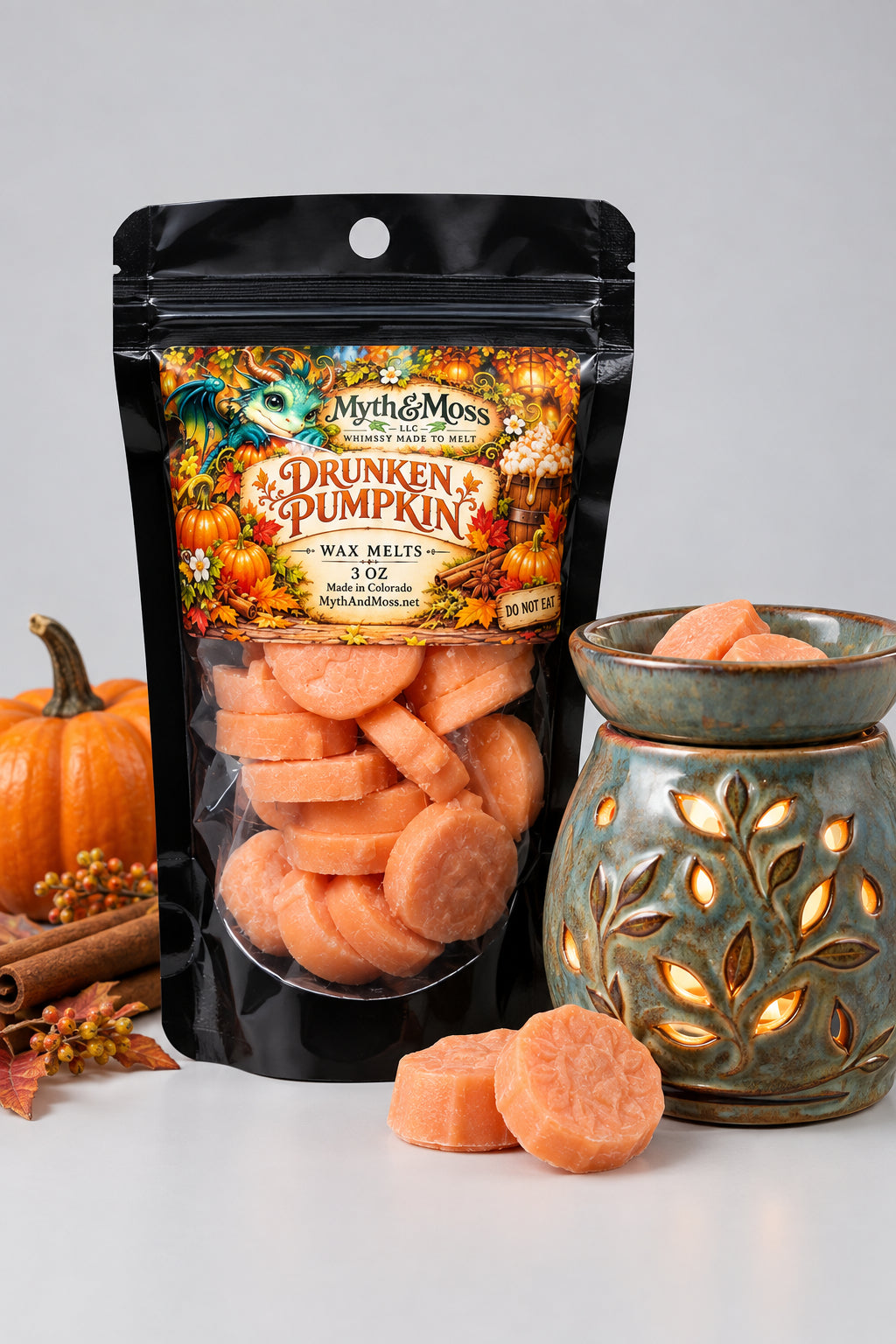 Drunken Pumpkin Wax Melts