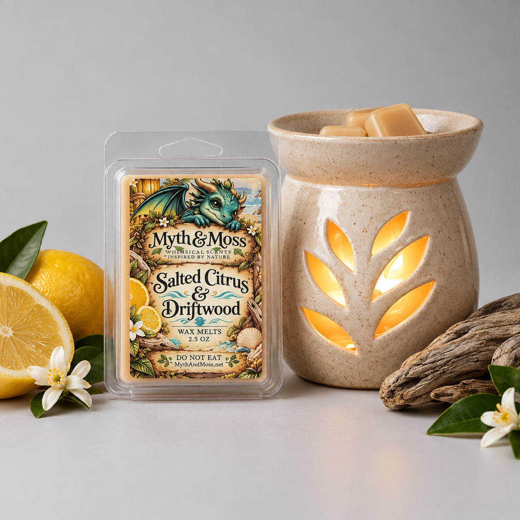 Salted Citrus & Driftwood Wax Melts