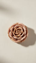 Sculptural Blush Rose wax melt