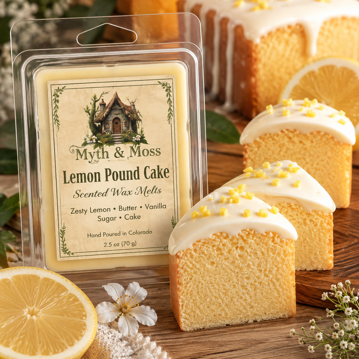 Lemon Poundcake Wax Melts